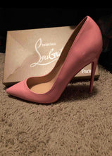 Load image into Gallery viewer, Pink Patent Leather Red Bottom
