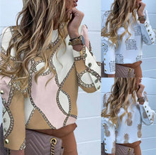 Load image into Gallery viewer, Long Sleeve Slim Print
