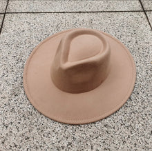 Load image into Gallery viewer, Wide Brim Big Fedora
