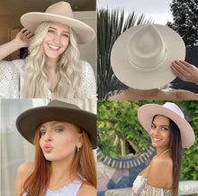 Load image into Gallery viewer, Wide Brim Big Fedora
