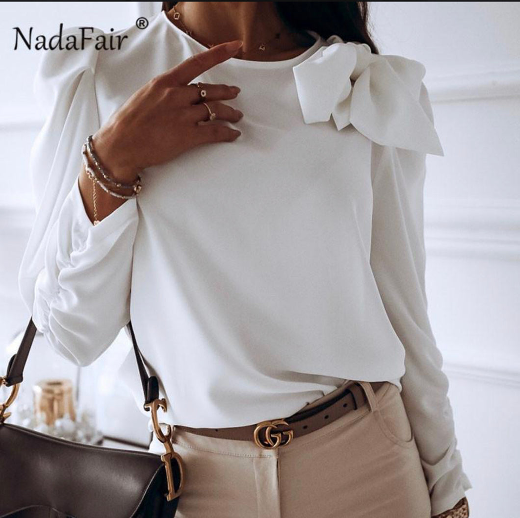Women White Blouse