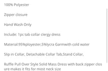 Load image into Gallery viewer, Women Clergy Tab Dress
