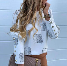 Load image into Gallery viewer, Long Sleeve Slim Print
